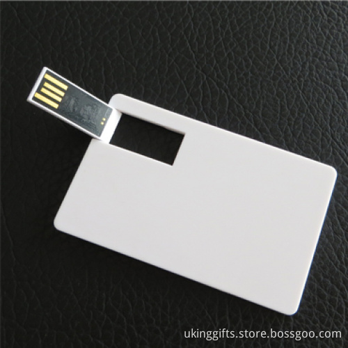 Slim Full Color Printing Business Card USB Flash Pen Drive
